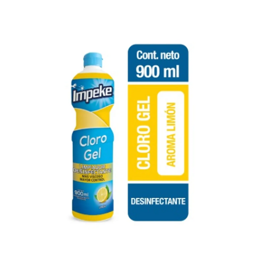 caja cloro gel impeke (12 unidades)
